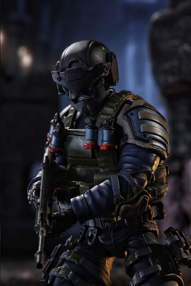 Operation: Monster Force Action Figure 1/12 Delta Red Urban Operations Trooper 15 cm
