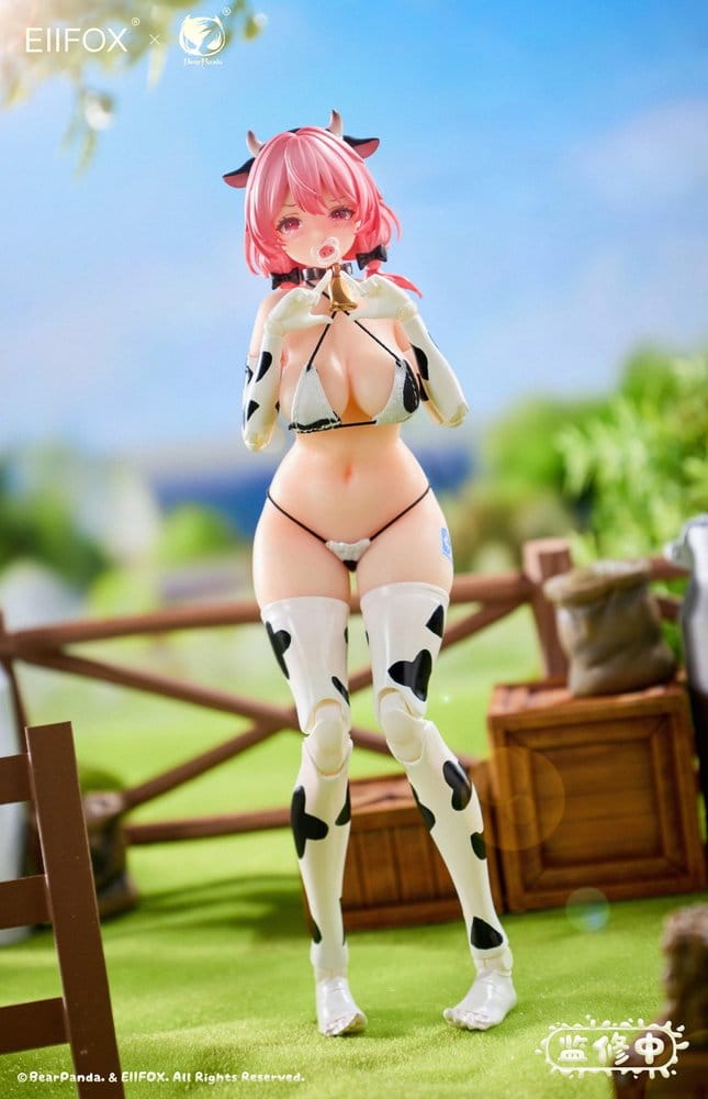 Original Character Action Figure 1/8 Eiifox & BearPanda Nyuugyuu Momo 21 cm