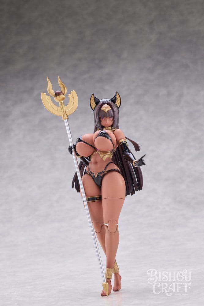 Original Character Isekai Emaki Action Figure 1/12 Egyptian Goddess Bastet 18 cm