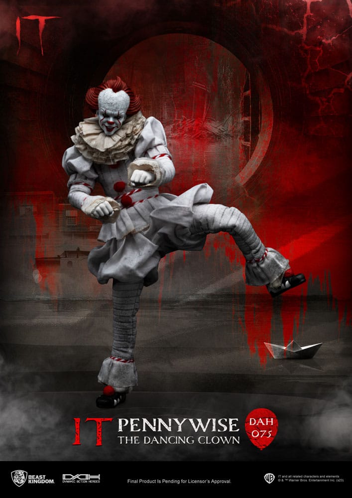 Stephen King's It Dynamic 8ction Heroes Action Figure 1/9 Pennywise 21 cm