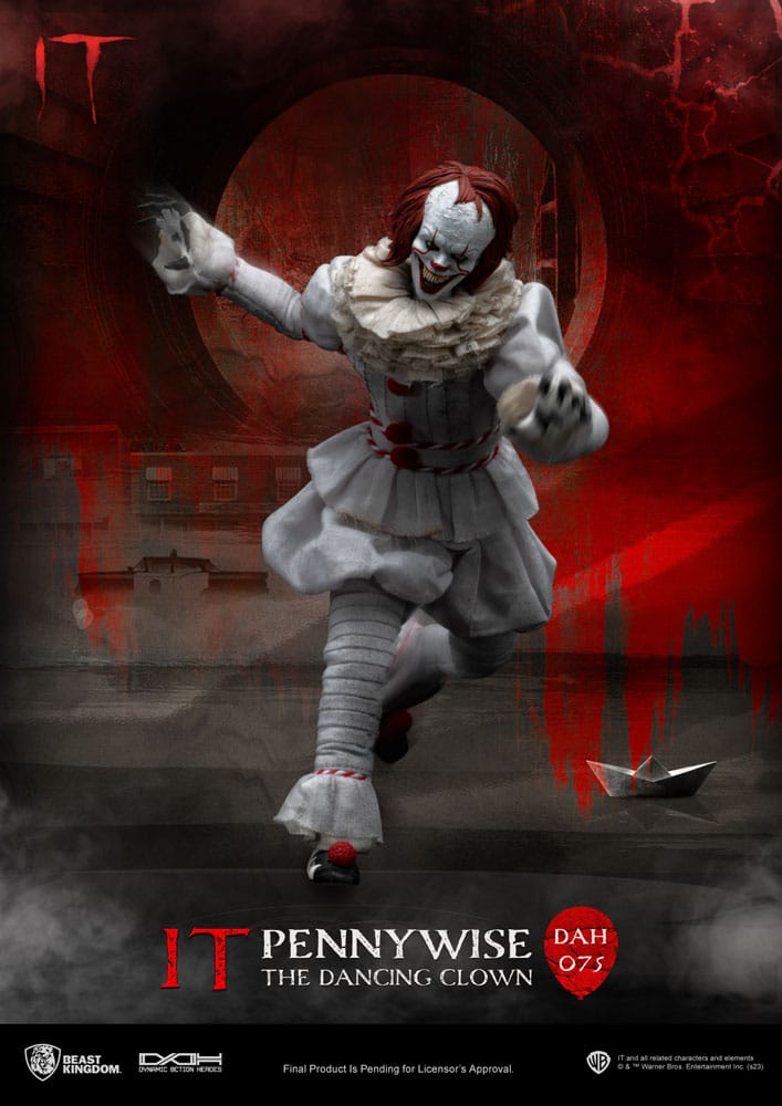 Stephen King's It Dynamic 8ction Heroes Action Figure 1/9 Pennywise 21 cm