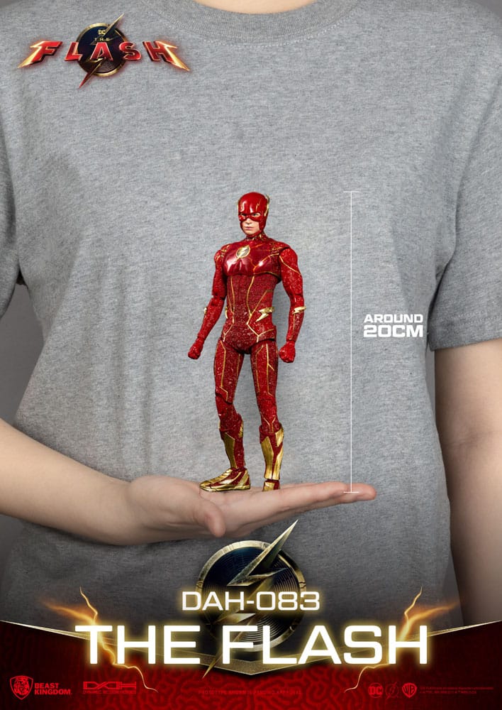 The Flash Dynamic 8ction Heroes Action Figure 1/9 The Flash 24 cm