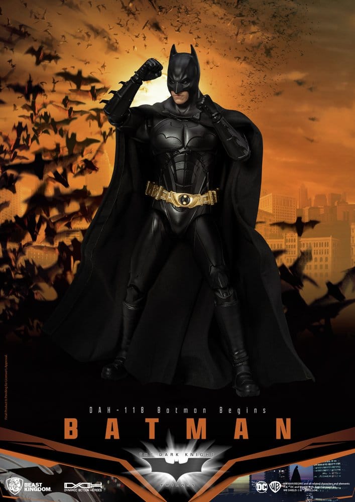 DC Comics Dynamic 8ction Heroes Action Figure Batman (Batman Begins) 21 cm