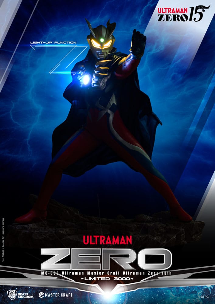 Ultraman Master Craft Statue Ultraman Zero 15th 41 cm