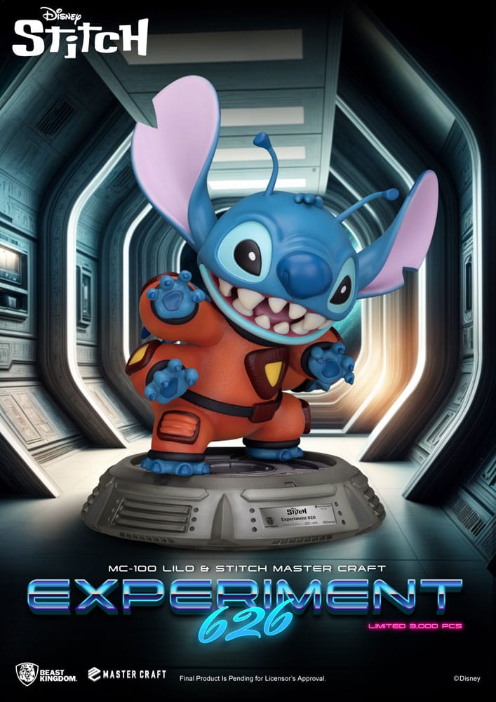 Lilo & Stitch Master Craft Statue Experiment 626 39 cm