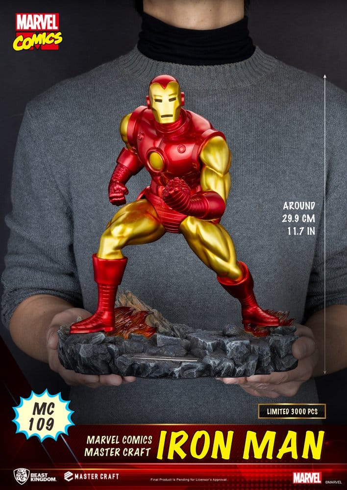 Marvel Comics Master Craft Statue Iron Man 29 cm