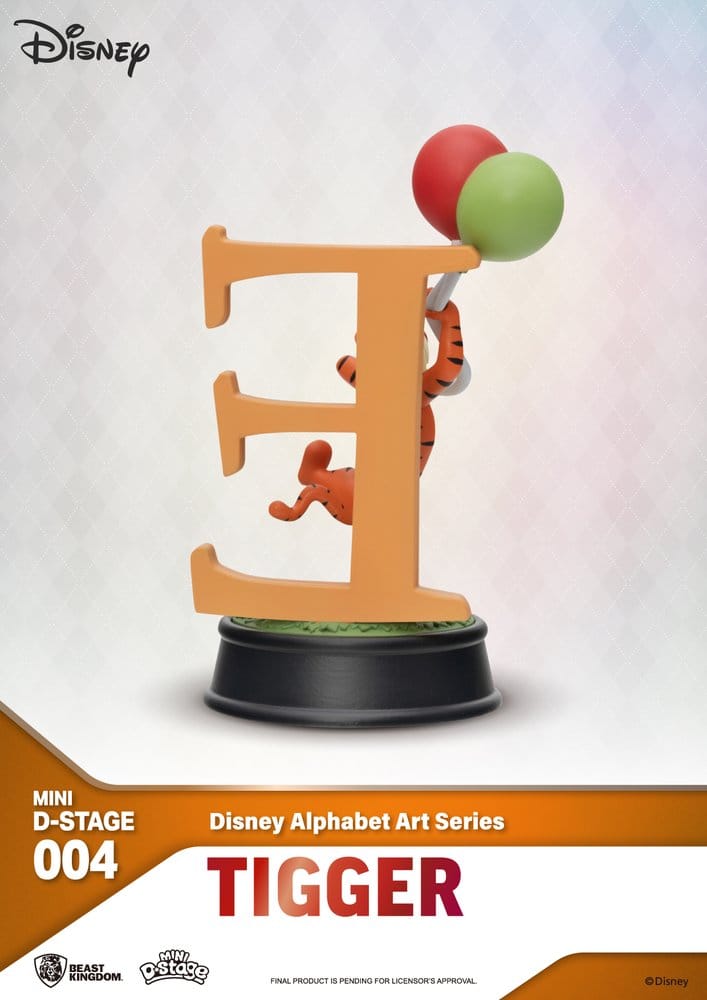 Disney Mini Diorama Stage Statues 6-pack 100 Years of Wonder-Disney Alphabet Art 10 cm
