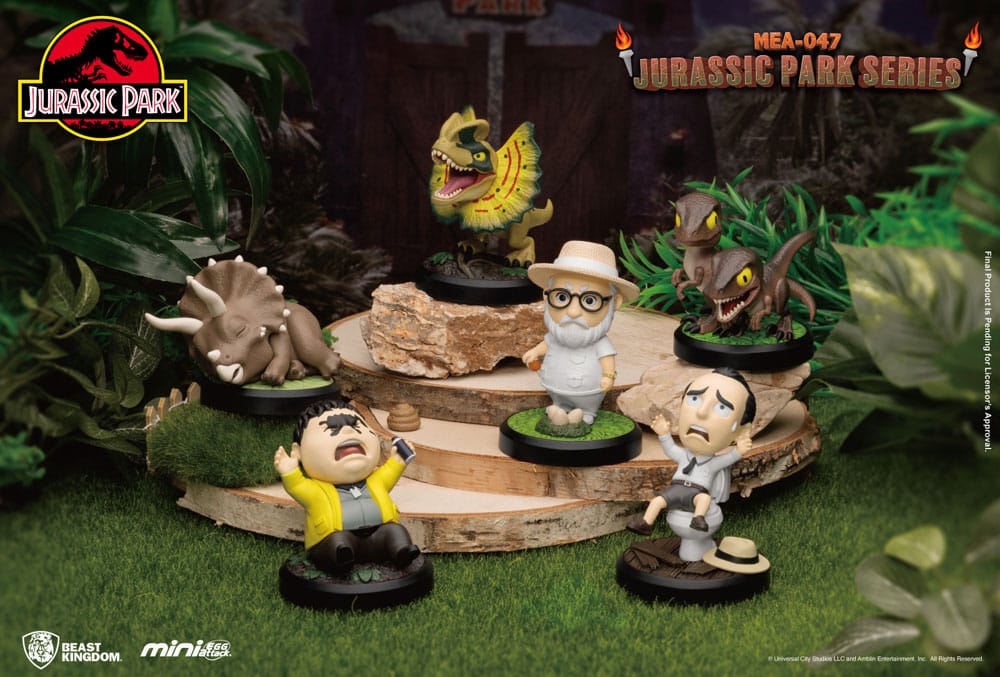 Jurassic Park Mini Egg Attack Figures Jurassic Park Series Set 10 cm