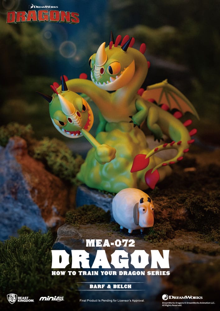 How to Train Your Dragon Mini Egg Attack Blind Box Figures Series 10 cm Assortment (6)