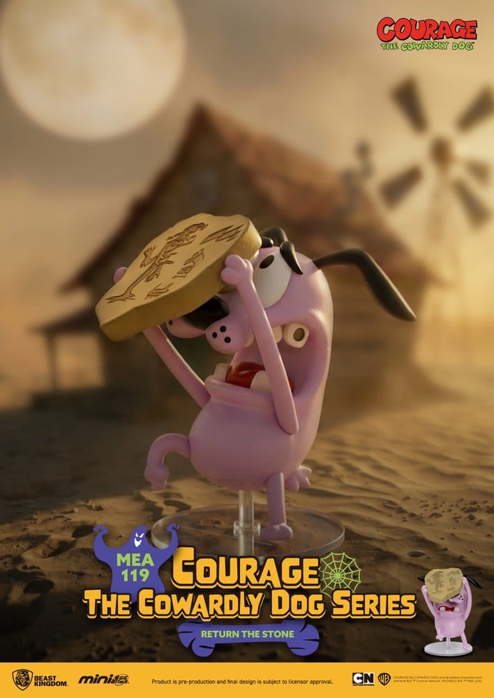 Courage the Cowardly Dog Mini Egg Attack Blind Box Figures Assortment 8 cm (6)