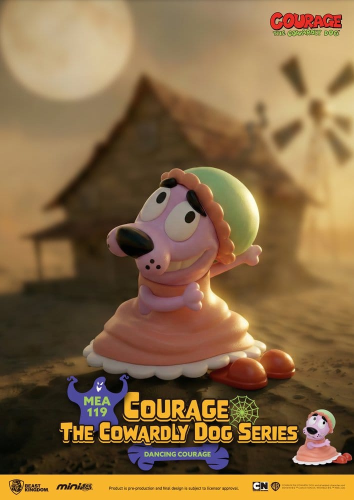 Courage the Cowardly Dog Mini Egg Attack Blind Box Figures Assortment 8 cm (6)