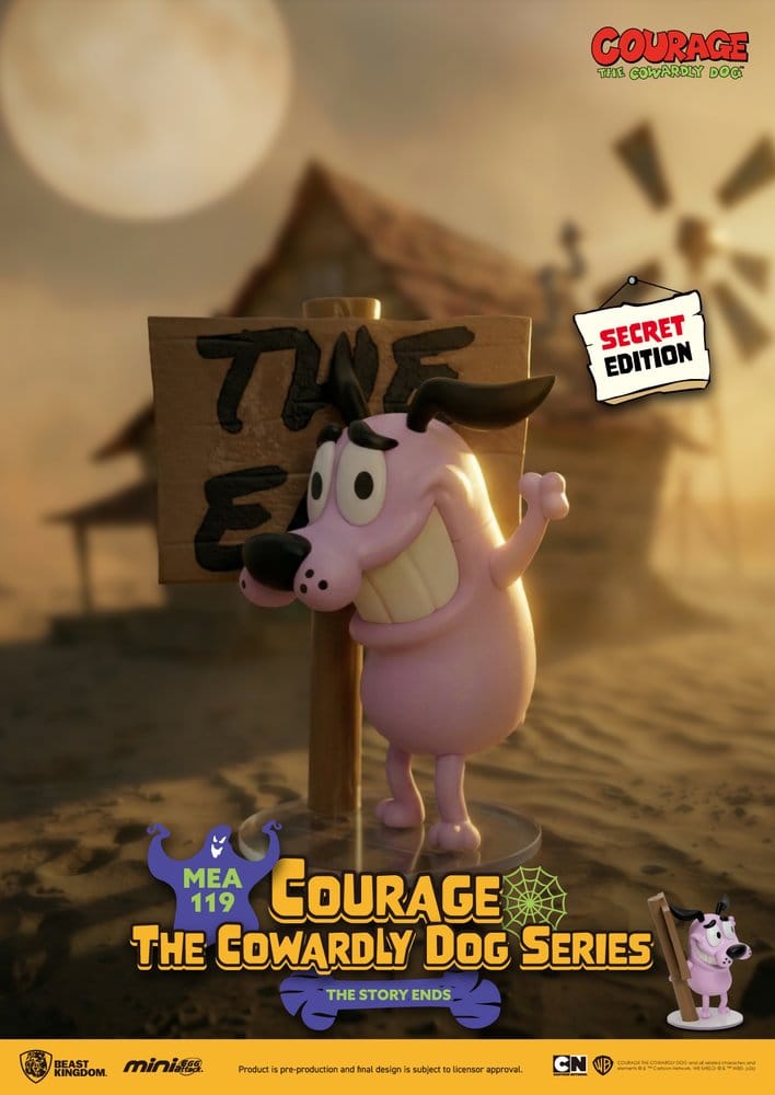 Courage the Cowardly Dog Mini Egg Attack Blind Box Figures Assortment 8 cm (6)
