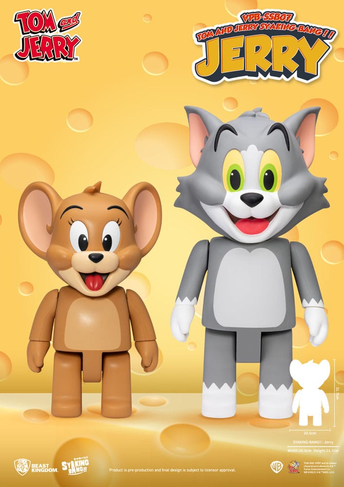 Tom & Jerry Syaking Bang PVC figure Jerry 30 cm