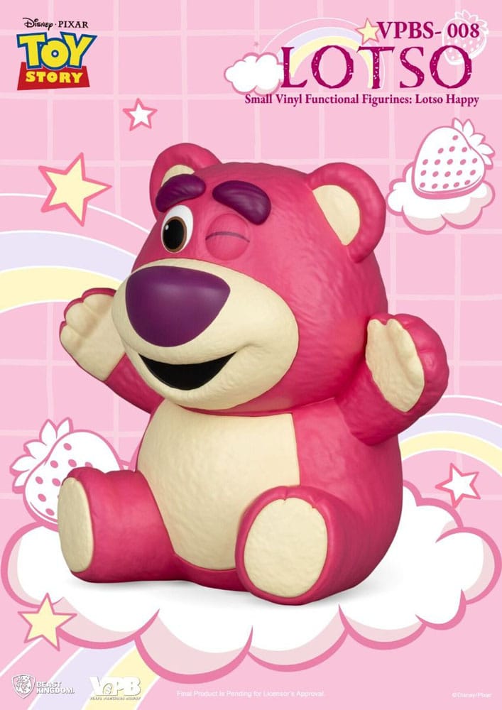 Toy Story Piggy Vinyl Bank Lotso Happy Vers. 25 cm