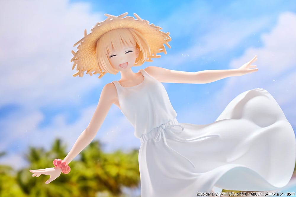 Lycoris Recoil PVC Statue 1/7 Chisato Nishikigi White Dress Ver. 23 cm