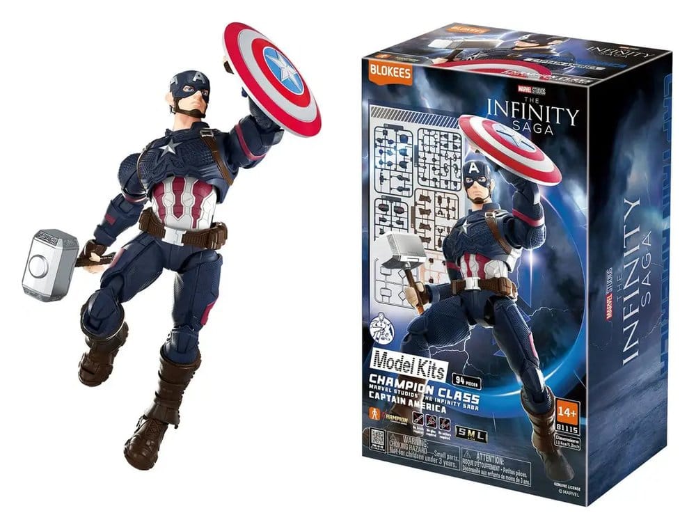 Marvel Blokees Construction Kit Captain America