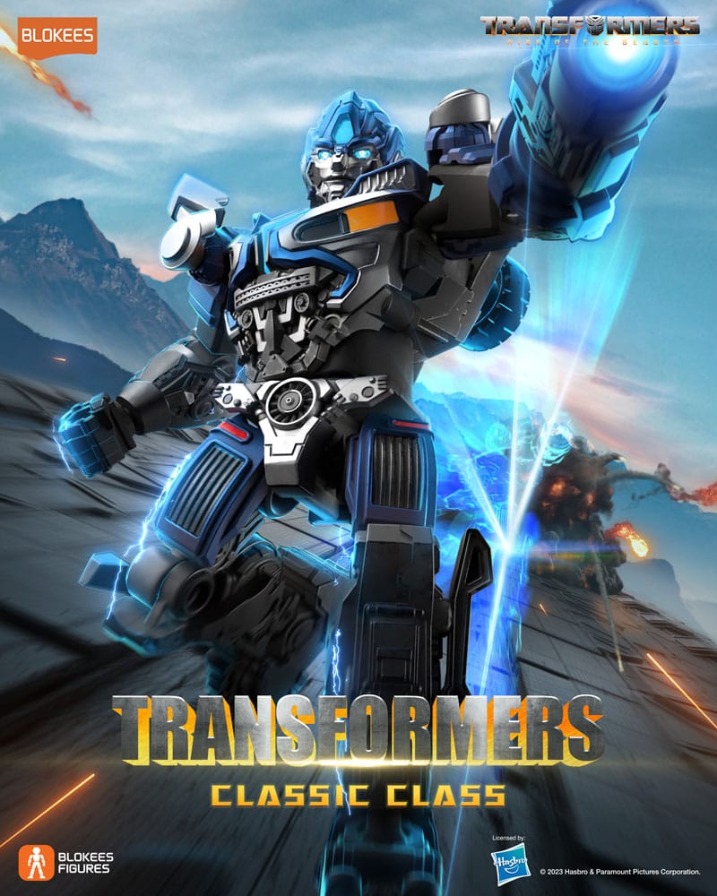 Transformers Blokees Plastic Model Kit Classic Class 06 Mirage 25 cm