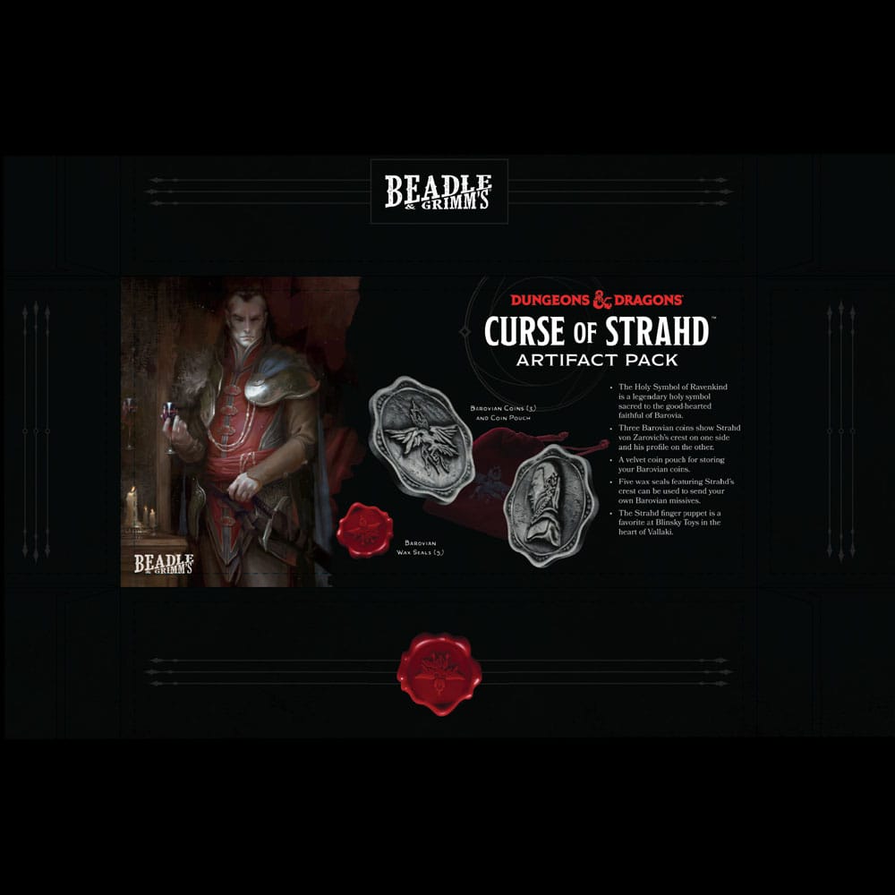 Dungeons & Dragons: Curse of Strahd Gift Set Artifact Set