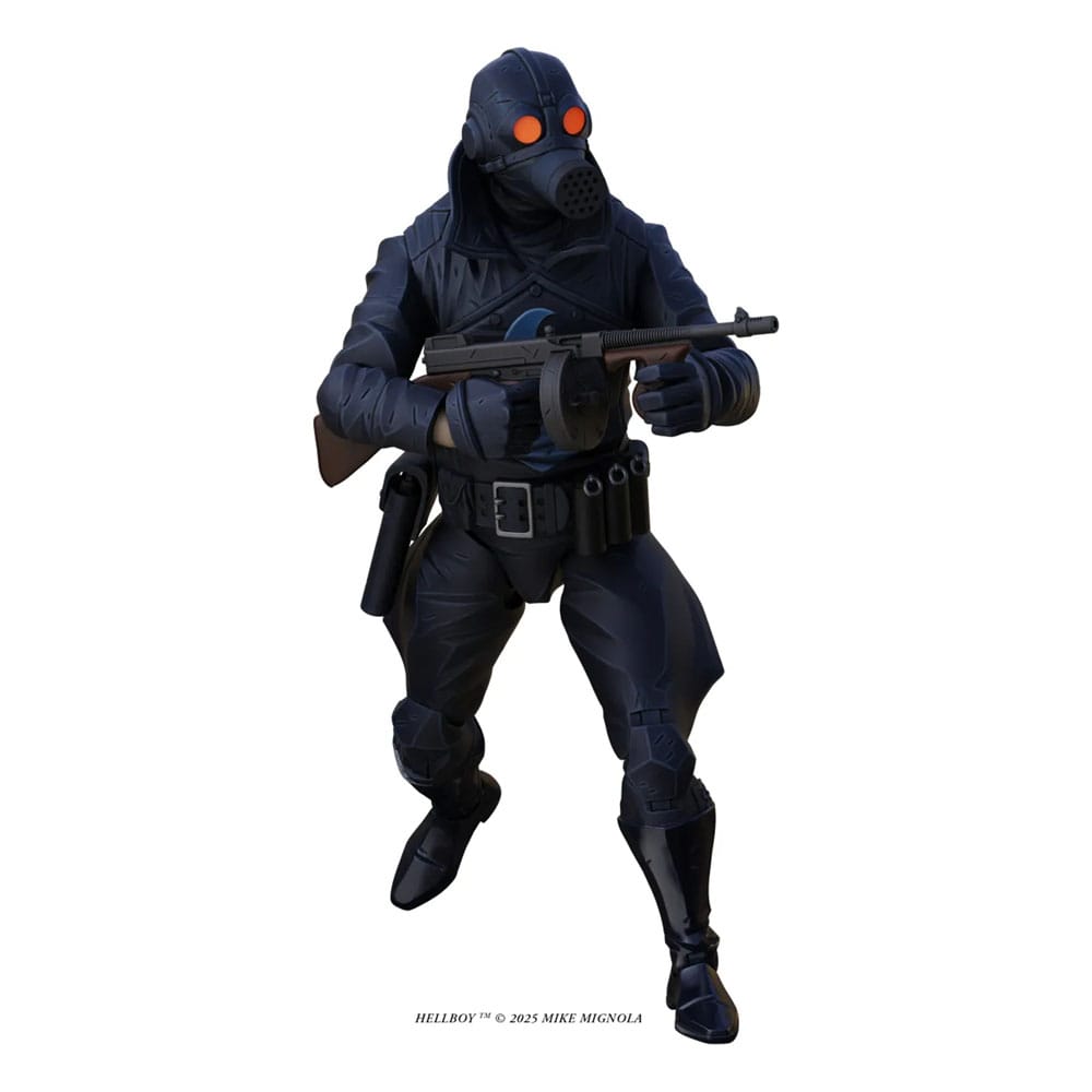 Hellboy Action Figure Lobster Johnson (The Iron Prometheus) 17 cm
