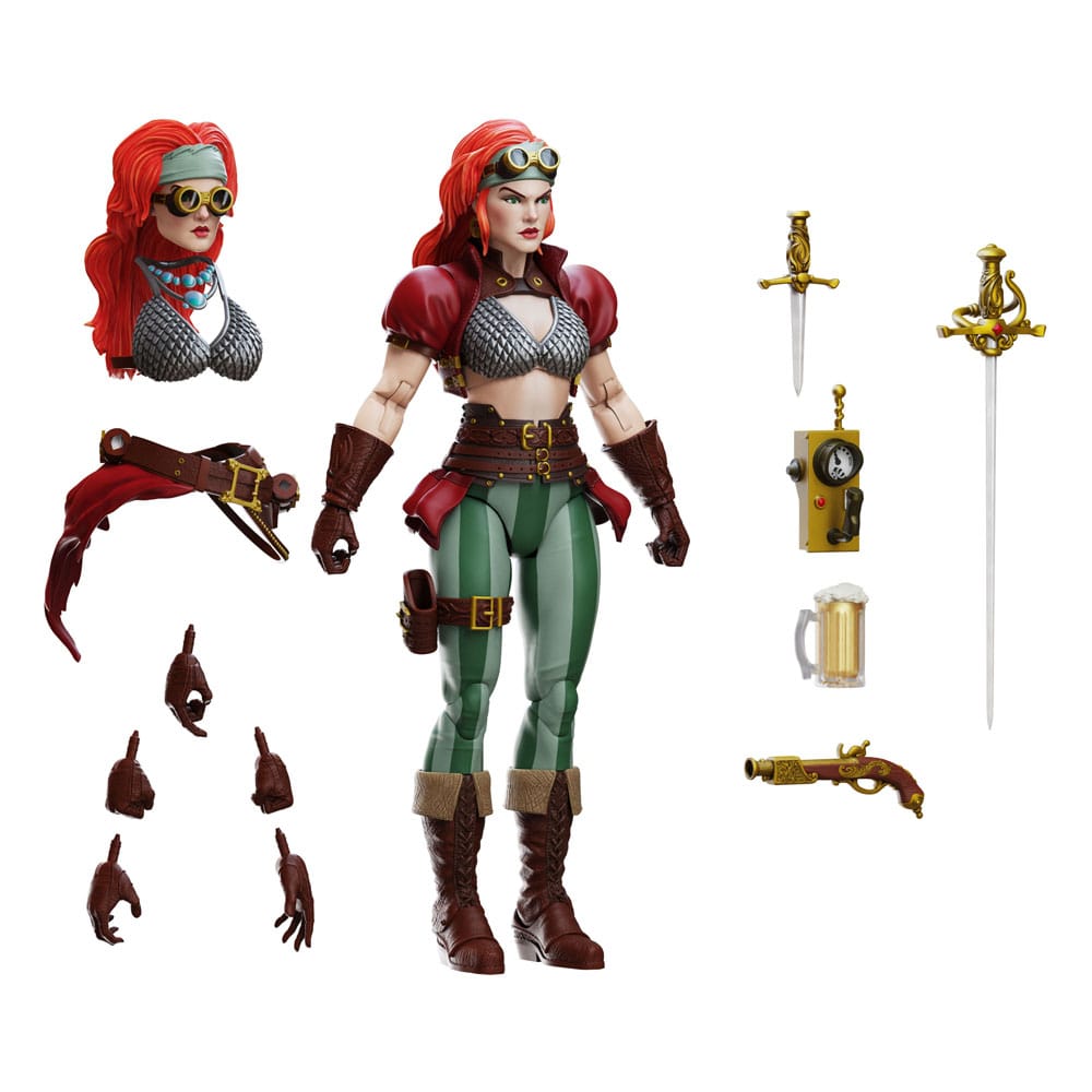 Epic H.A.C.K.S. Action Figure 1/12 Red Sonja Steampunk