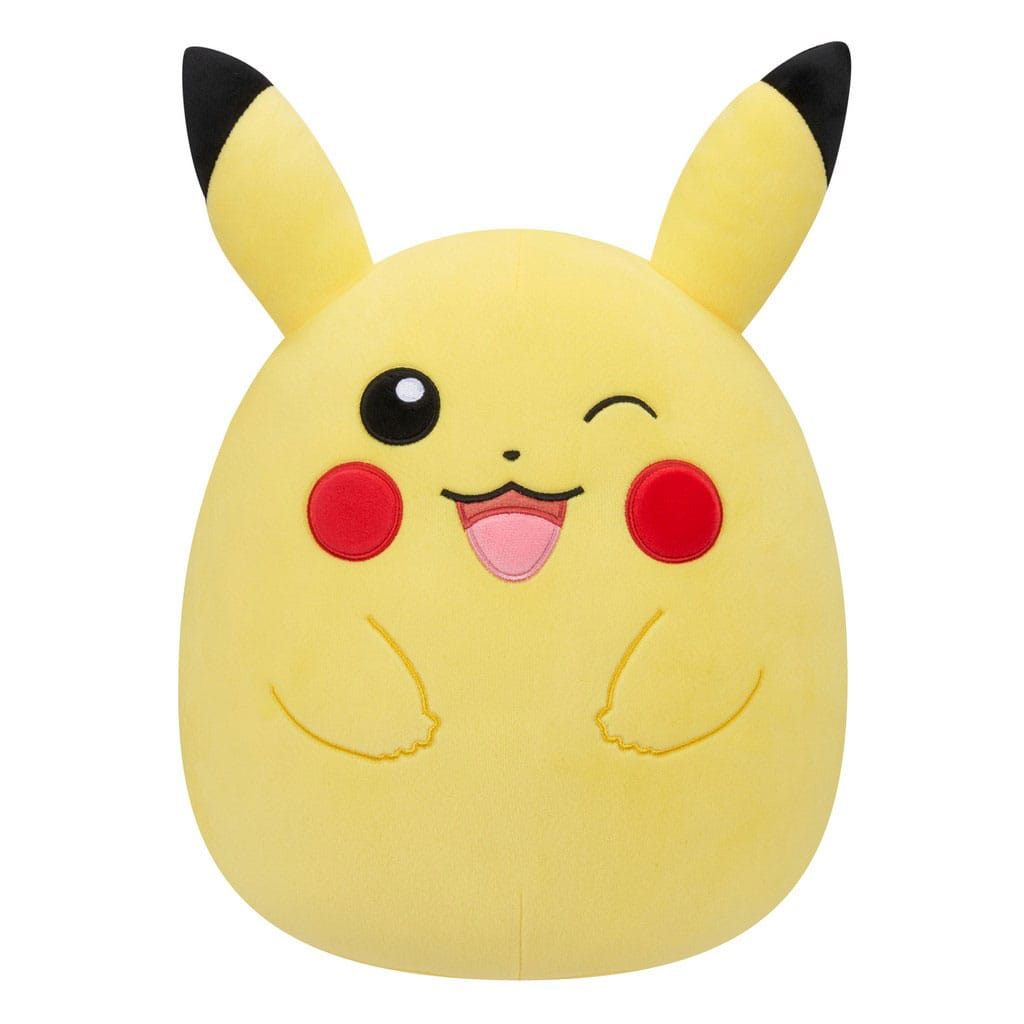 Pokémon Squishmallows Plush Figure Jumbo Winking Pikachu 51 cm