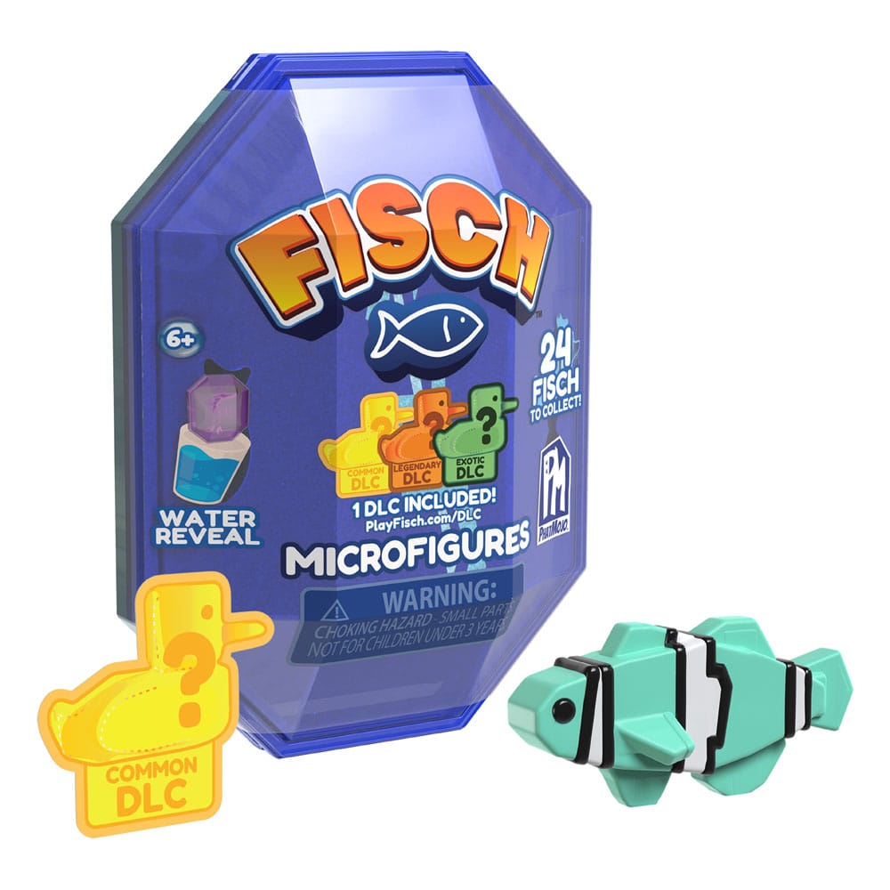 Fisch Minifigures 5 cm Display (24)