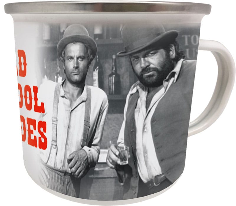 Bud Spencer & Terence Hill Enamel Mug Old School Heroes