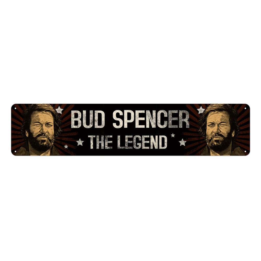 Bud Spencer Tin Sign The Legend 46 x 10 cm