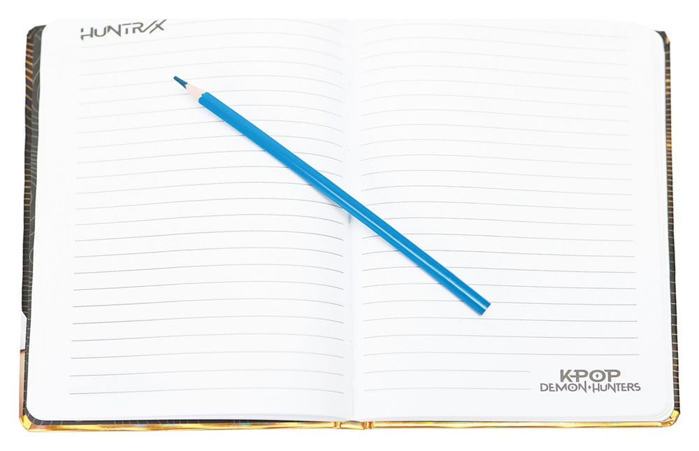 KPop Demon Hunters A5 Notebook Golden