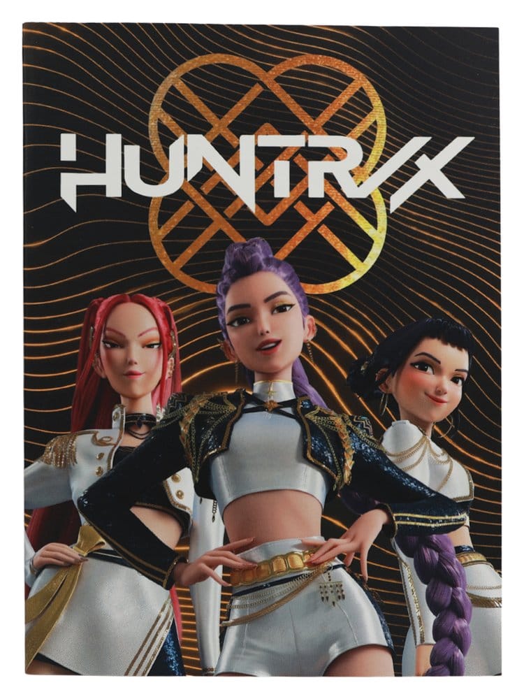 KPop Demon Hunters Stationery Set 10-Pack Golden