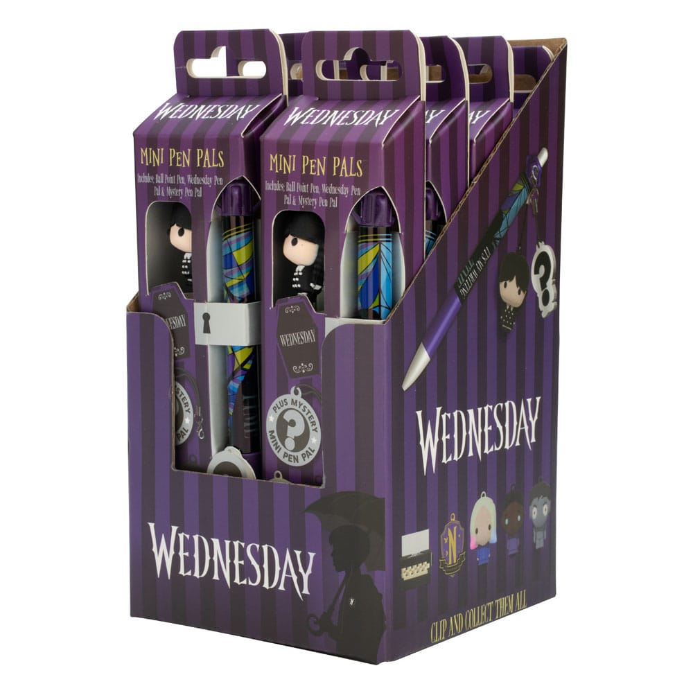 Wednesday Mini Pen Pal Pen & Pen Dangler Set