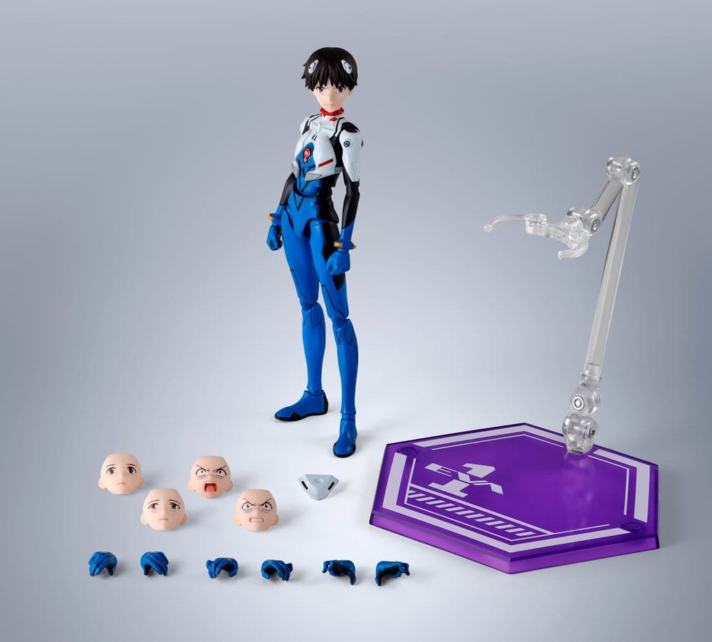 Evangelion S.H.Figuarts Action Figure Shinji Ikari 14 cm