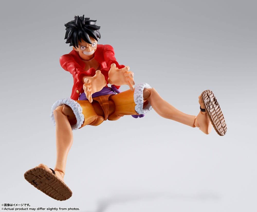 One Piece SH Figuarts Action Figure Monkey D. Luffy (The Raid on Onigashima) 14 cm