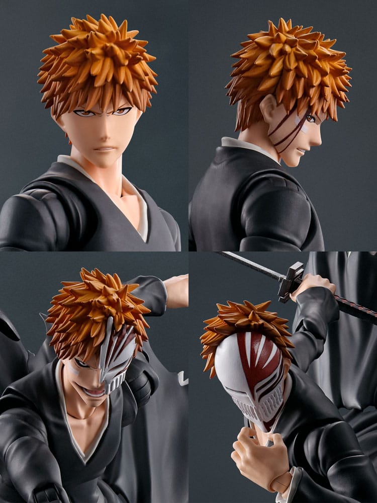 Bleach S.H. Figuarts Action Figure Ichigo Kurosaki Getsugatensho 16 cm