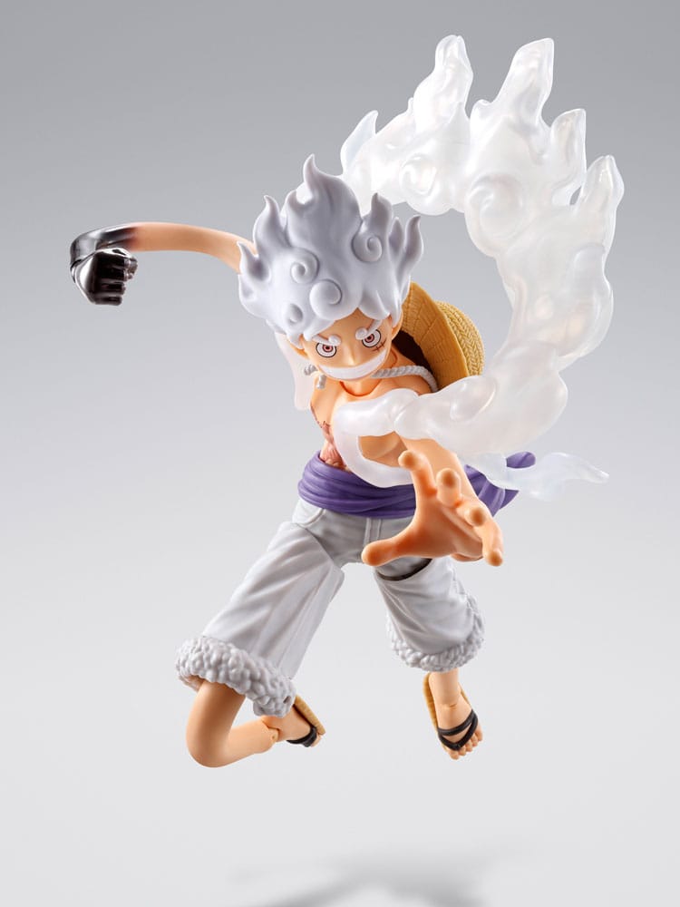 One Piece S.H.Figuarts Action Figure Monkey D. Luffy Gear 5 -Future Island Egghead- 15 cm
