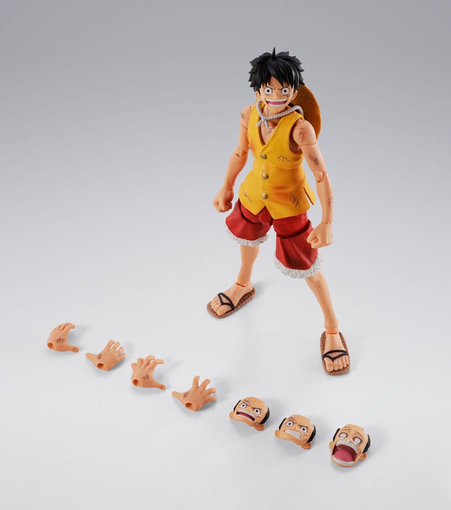 One Piece S.H.Figuarts Action Figure Monkey D. Luffy Marineford 15 cm