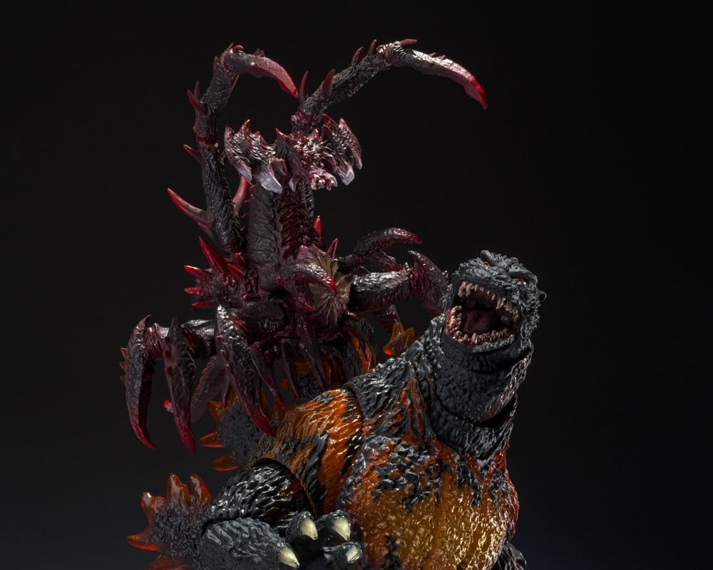 Godzilla vs. Destoroyah S.H.MonsterArts Action Figure Godzilla Jr & Destoroyah Evolution Set
