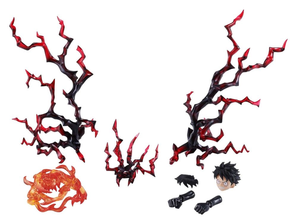 One Piece S.H.Figuarts Accessory Set Monkey D. Luffy -Two Years Later- Option Parts Set