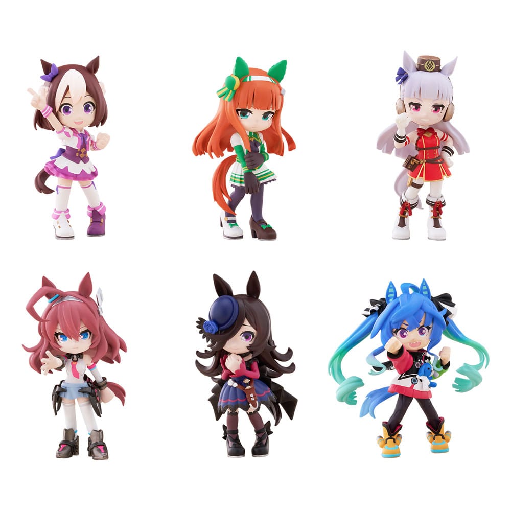 Uma Musume: Pretty Derby PalVerse PVC Figures Vol. 1 9 cm Blind Box Assortment (6)