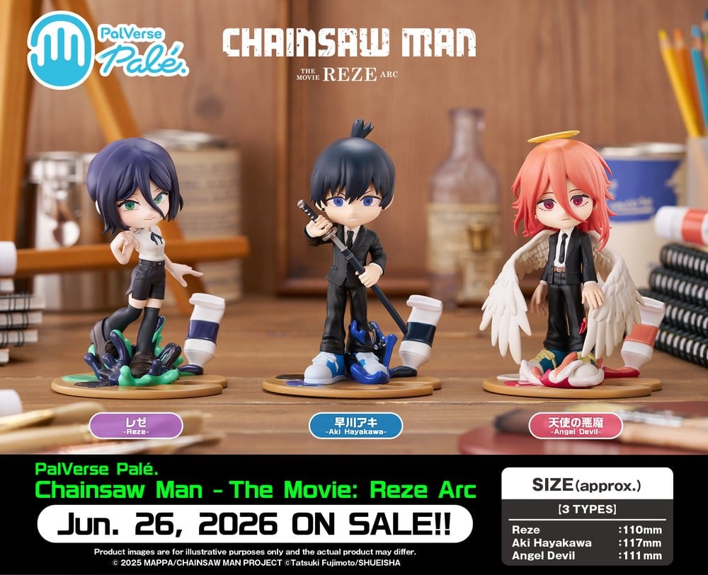 Chainsaw Man The Movie: Reze Arc PalVerse PVC Statue Reze 11 cm