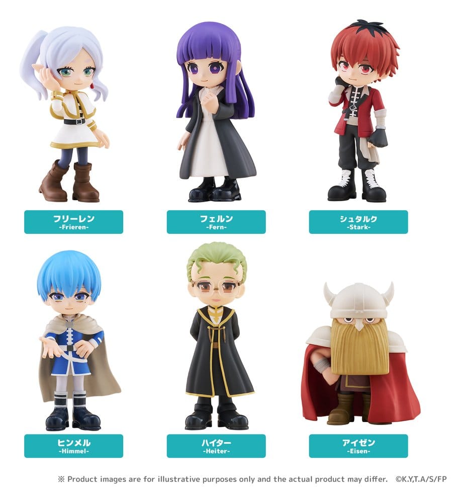 Frieren: Beyond Journey's End PalVerse Mini Figures Blind Box Display (6)