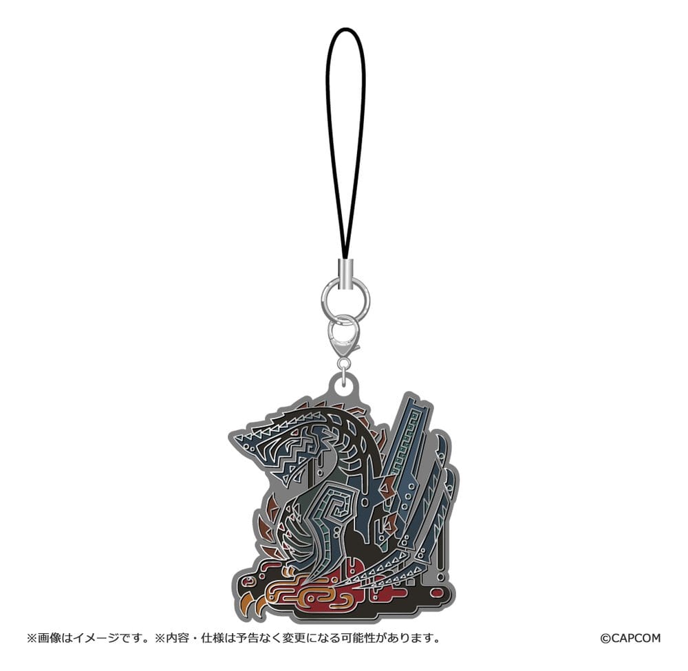 Monster Hunter Wilds Metal Keychain Monster icon Vol. 2 Blind Box Assortment (10)