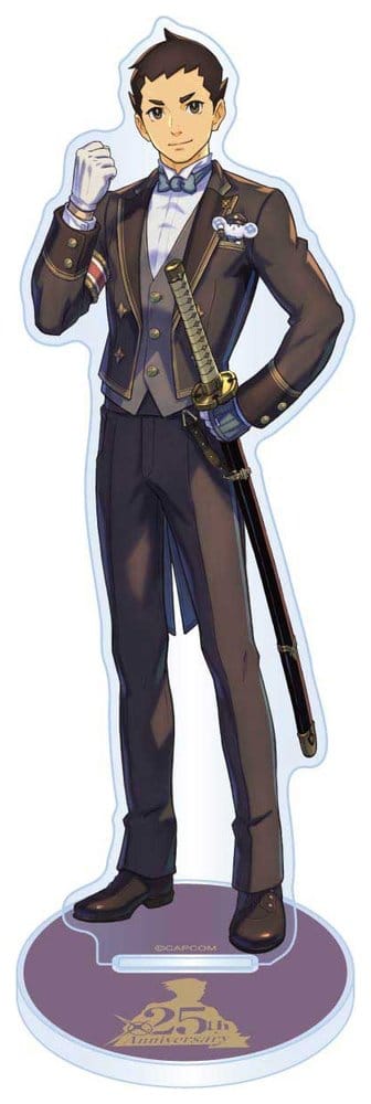 The Great Ace Attorney 25th Anniversary Acrylic Stand Ryunosuke Naruhodo Main Visual 15 cm