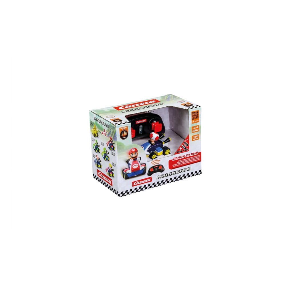 Super Mario Kart RC remote-controlled Car 1/50 2.4GHz Mini Toad