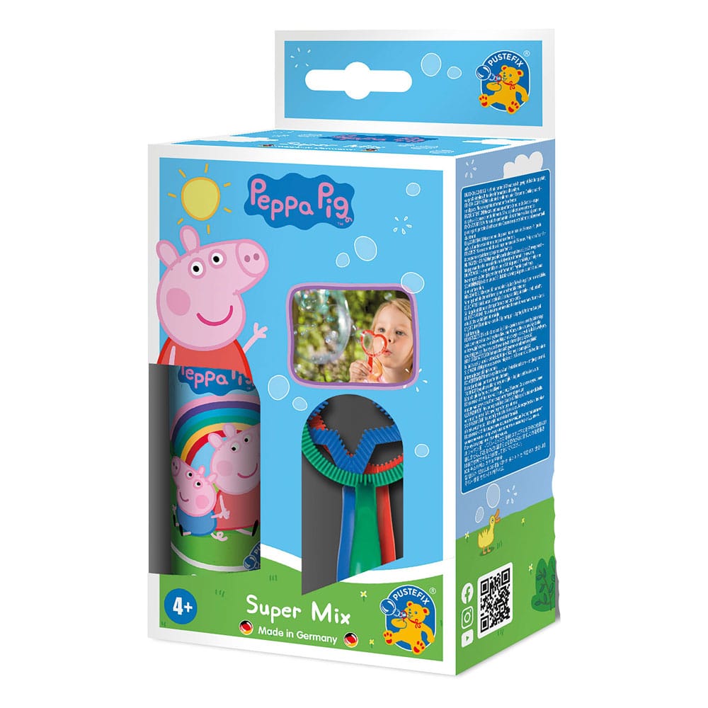 Peppa Pig Pustefix Soap Bubble Bottle Super-Mix Assortment (15)