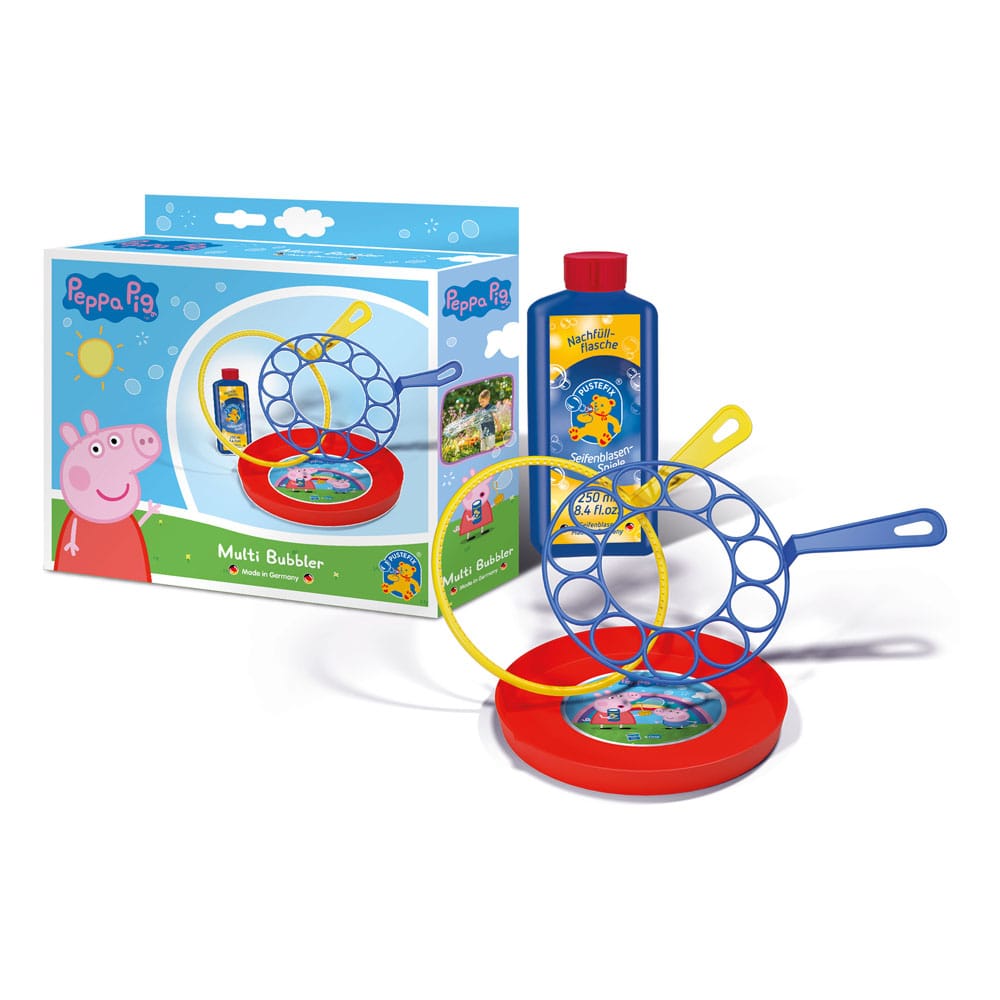 Peppa Pig Pustefix Soap Bubble Bottle Multi-Bubbler Assortment (5)
