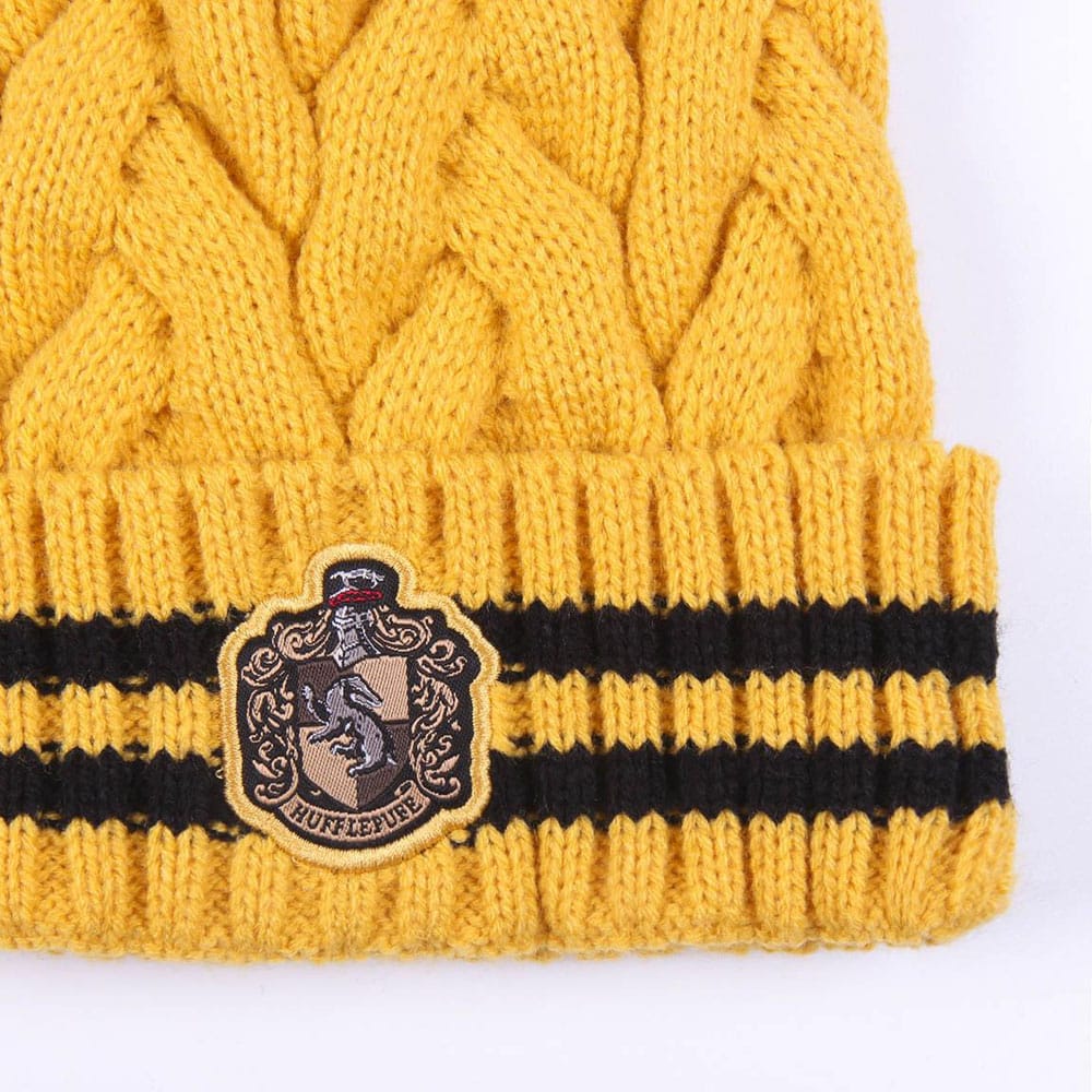 Harry Potter Beanie Pompon Hufflepuff