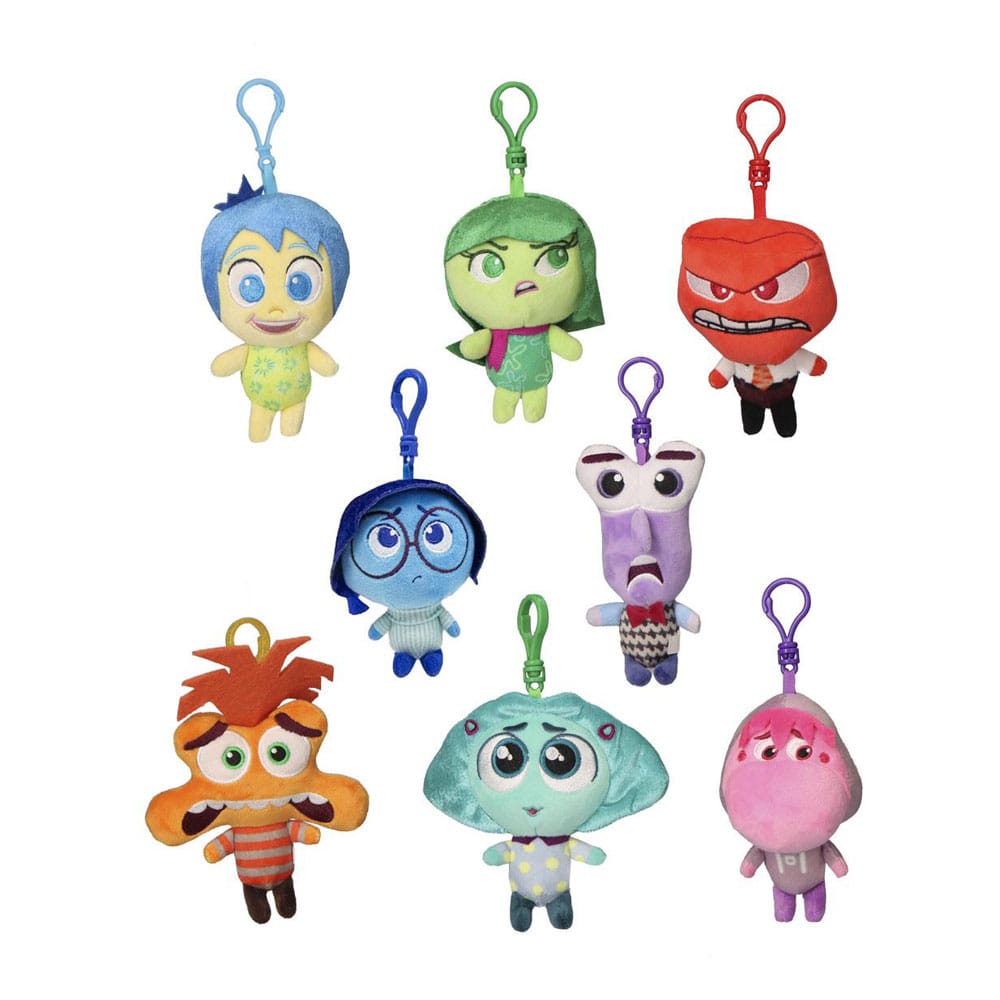 Inside Out Plush Keychains 12 cm Assortment (24)