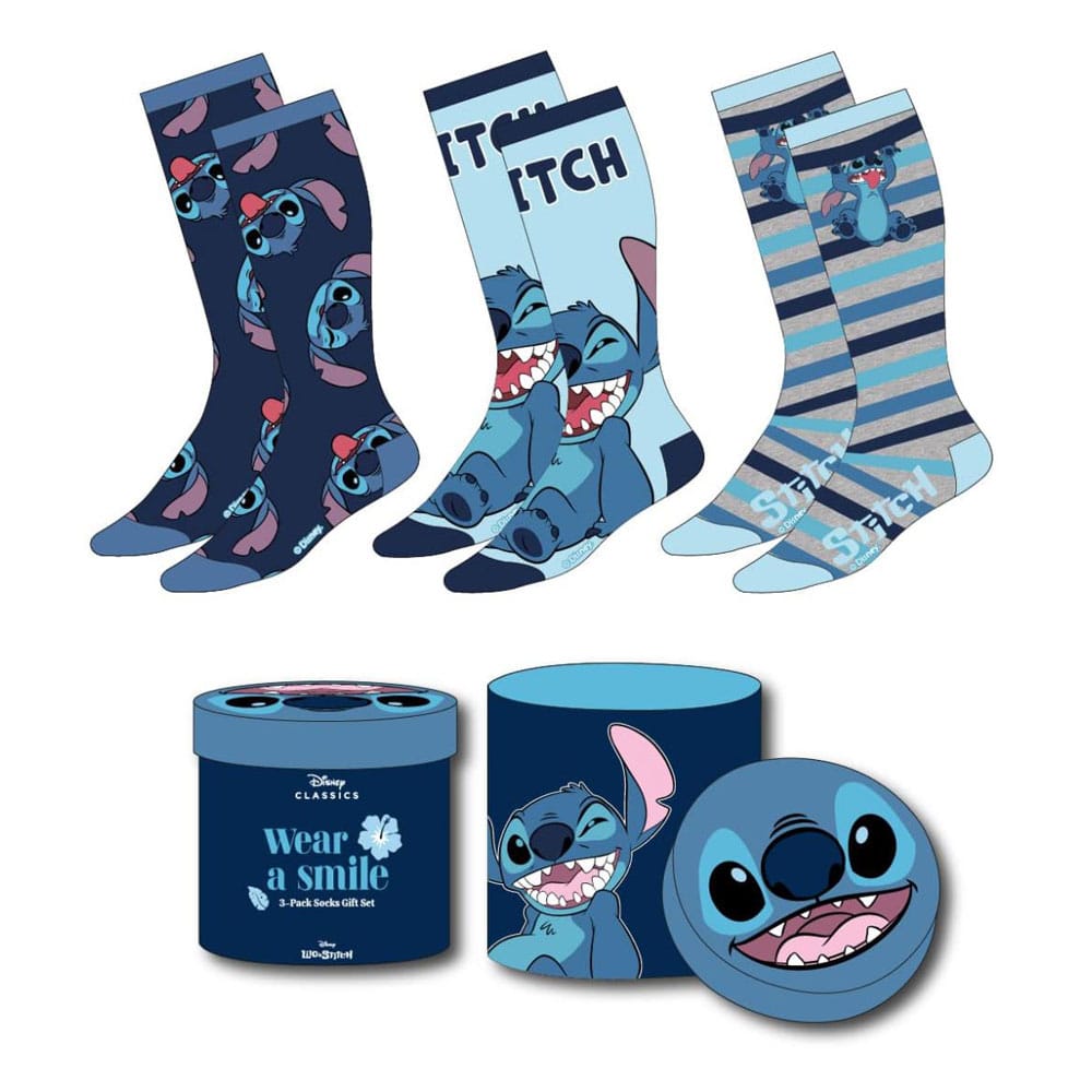 Lilo & Stitch Socks 3-Pack Crazy Stitch 36-43