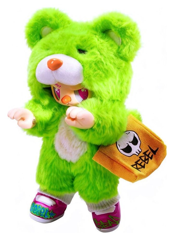 Rebel Bears Plush Action Figures Blind Box Movable Series Display 18 cm (6)